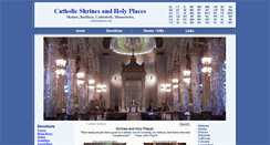 Desktop Screenshot of catholicplaces.org